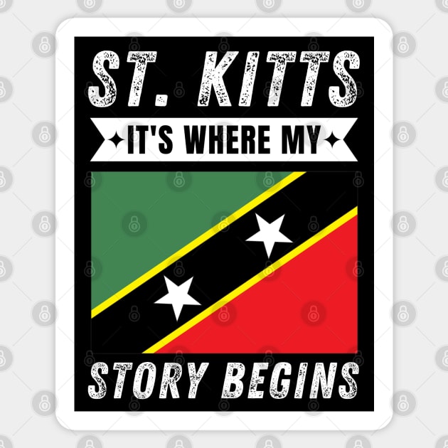 St Kitts Sticker by footballomatic